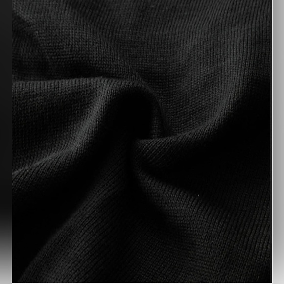 NWT Limitsix Quilted Pullover Hoodie Sweater black in size Large - Picture 6 of 7